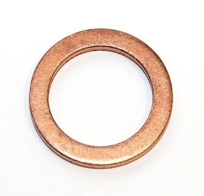 ELRING 115.207 Seal Ring 14 x 2 mm, A Shape, Copper