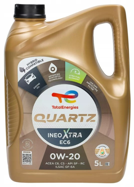 TOTAL Quartz, Ineo Xtra EC6 0W-20, 5l Motor oil 228344 buy