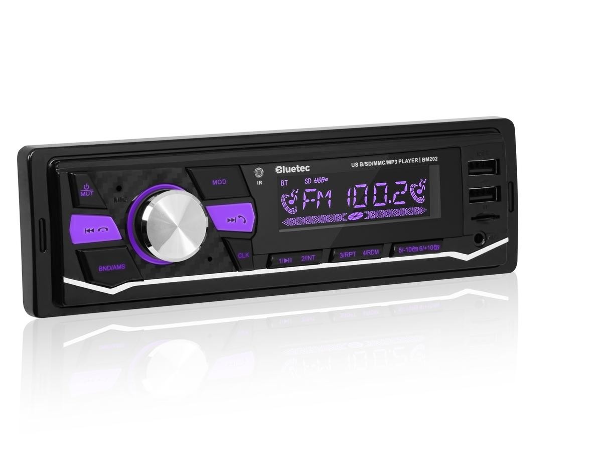 78-296# BLOW BLUETEC BM202 RGB Autoradio 1 DIN, LCD, 12V, MP3, avec  commande à distance, avec outillage de montage ▷ AUTODOC prix et avis