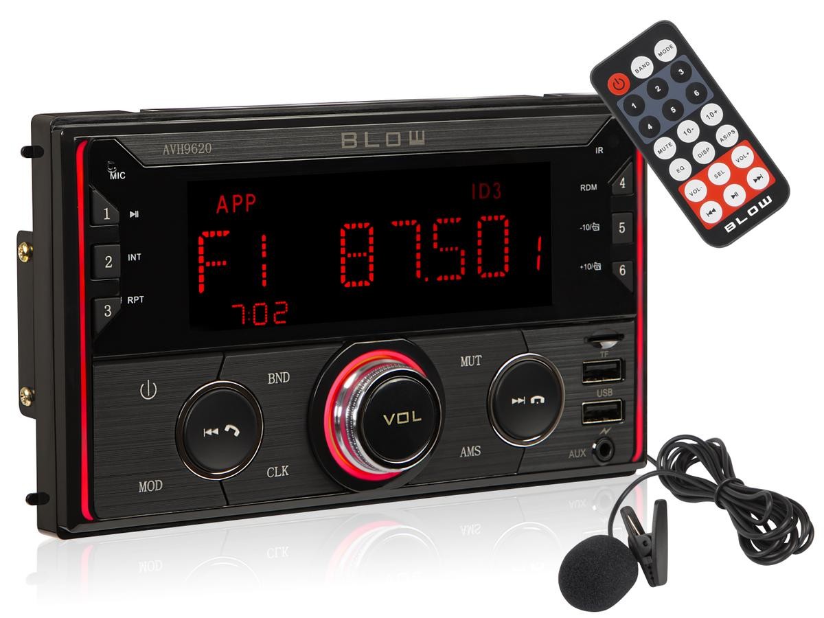 78-335# BLOW AVH-9620 Autoradio 2 DIN, 12V, MP3, con mando a distancia, con  herramienta de montaje ▷ AUTODOC precio y opinión