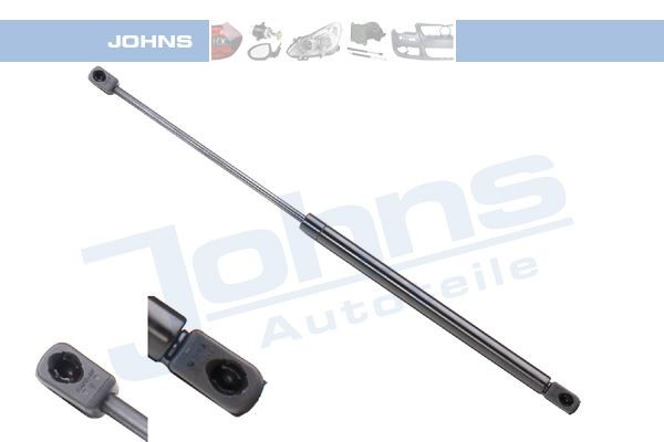JOHNS 572695-91 Tailgate gas struts 340N, 510 mm, both sides