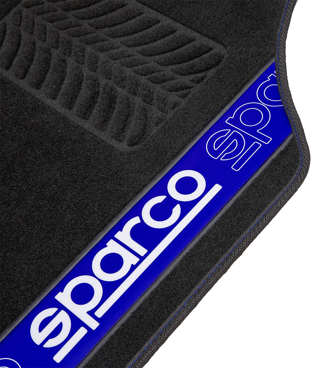 SPF510BL SPARCO Ensemble de tapis de sol Polyester, avant et arrière,  Quantité: 4, noir, 66 x 47 cm (front), 37 x 47 cm (rear) ▷ AUTODOC prix et  avis