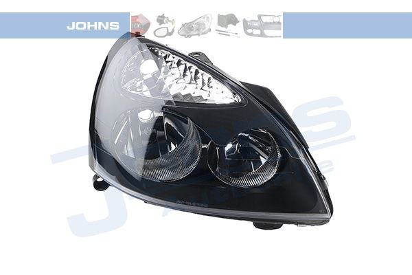 JOHNS 60 08 10-4 Headlight Right, H7, H1, with indicator, without motor for headlamp levelling