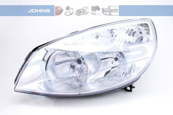 JOHNS 60 32 09 Headlight Left, H7, H1, without motor for headlamp levelling