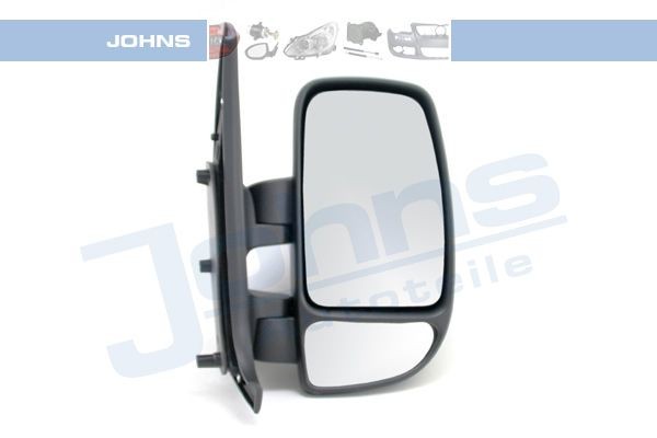 JOHNS Right, black, Control: linkage, Convex Side mirror 60 91 38-5 buy