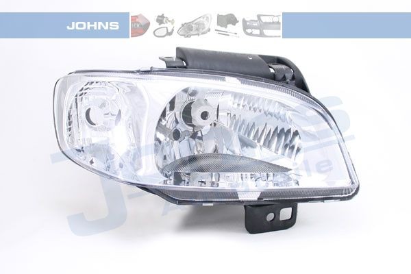 JOHNS 67 14 10 Headlight Right, H4, with indicator, without motor for headlamp levelling