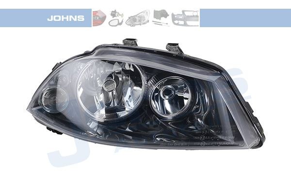 JOHNS 67 15 10-2 Headlight Right, H7, H3, with indicator, without motor for headlamp levelling