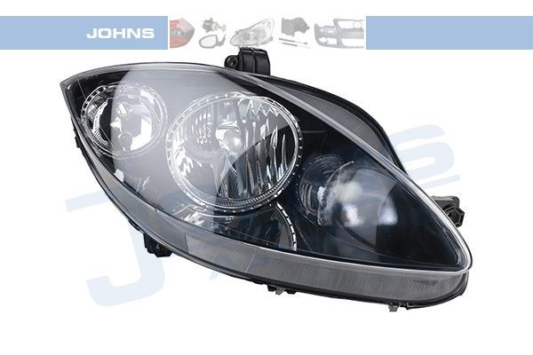 JOHNS 67 23 10 Headlight Right, H7, H1, with indicator, without motor for headlamp levelling