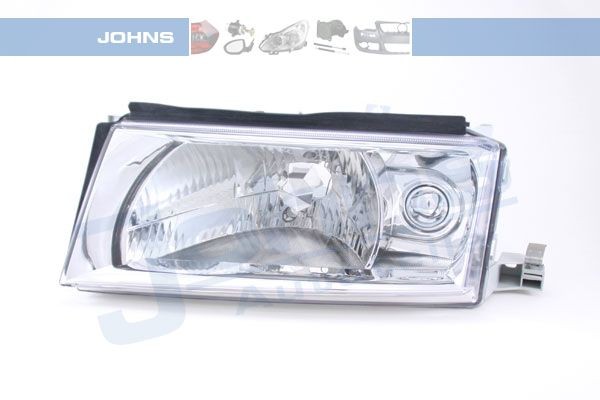 JOHNS 71 20 09-4 Headlight Left, H4, without motor for headlamp levelling