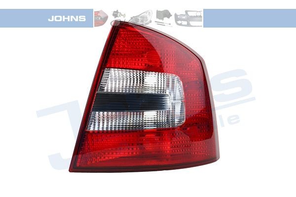 71 21 88-5 JOHNS Tail lights SKODA Right, without bulb holder