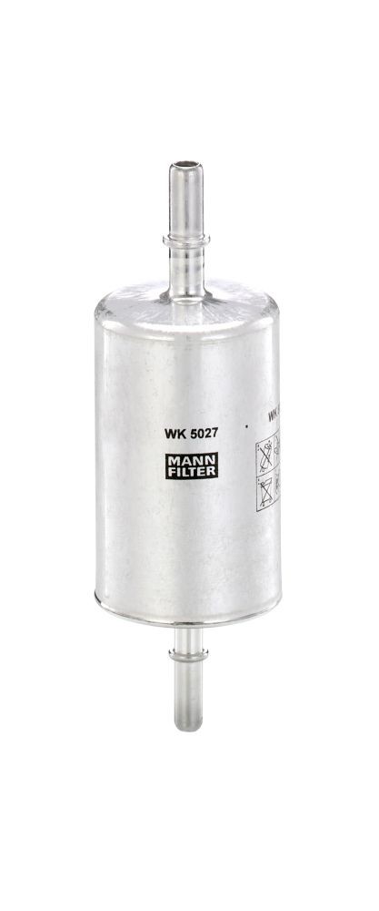 WK 5027 MANN-FILTER Fuel filters JEEP In-Line Filter, 10mm, 8mm