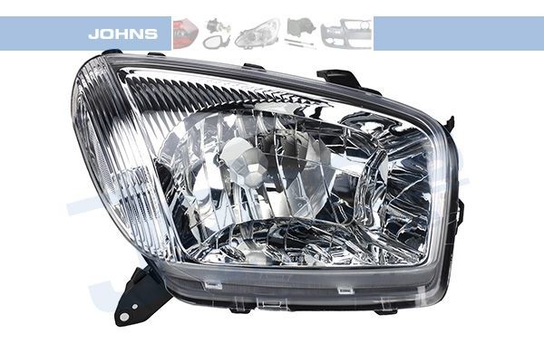 JOHNS 81 42 10 Headlight Right, H4, without motor for headlamp levelling