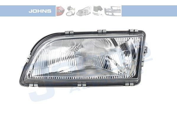 JOHNS 90 06 09 Headlight Left, H4, without motor for headlamp levelling