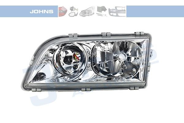 JOHNS 90 06 09-6 Headlight Left, H7/H7, without motor for headlamp levelling