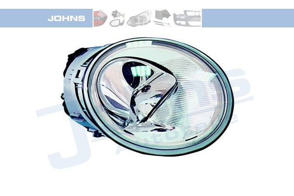 JOHNS 95 16 09 Headlight Left, H1/H1, with outline marker light, without motor for headlamp levelling