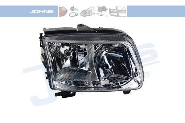 JOHNS 95 25 10 Headlight Right, H7, H1, without motor for headlamp levelling