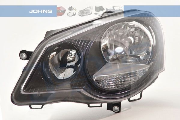 JOHNS Left, H7, H1, with indicator, with motor for headlamp levelling Vehicle Equipment: for vehicles with headlight levelling (electric), Frame Colour: black Front lights 95 26 09-6 buy