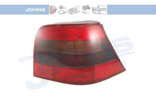 95 39 88-5 JOHNS Tail lights VW Right, red, without bulb holder