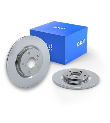 SKF 305x12mm, 5, 1x130, solid, Coated Ø: 305mm, Num. of holes: 5, Brake Disc Thickness: 12mm Brake rotor VKBD 90069 S2 buy