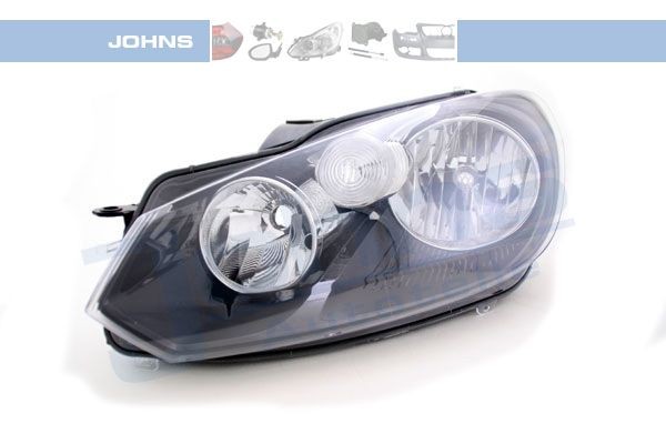 JOHNS 95 43 09 Headlight Left, H7, H15, with indicator, with motor for headlamp levelling