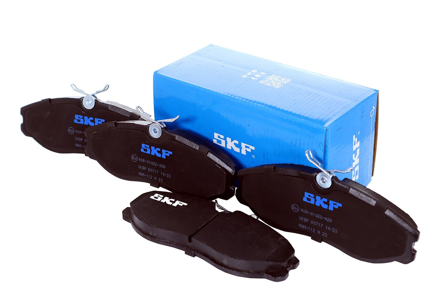 SKF VKBP 80717 Brake pad set prepared for wear indicator