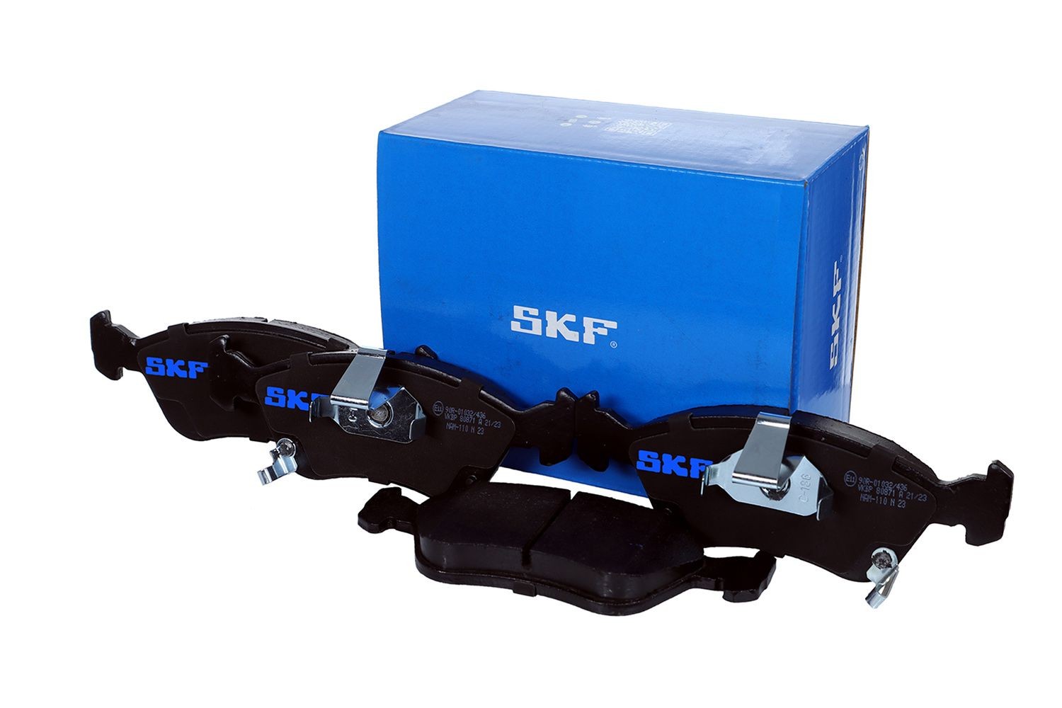 21975 SKF with acoustic wear warning Height: 54,8mm, Thickness: 18,2mm Brake pads VKBP 80871 A buy