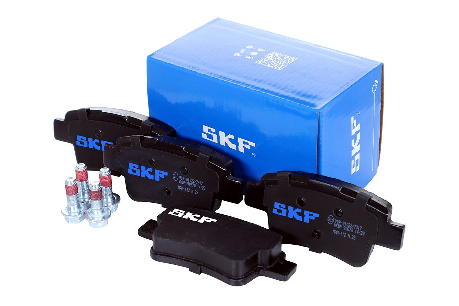 24349 SKF not prepared for wear indicator Height: 47mm, Thickness: 17,3mm Brake pads VKBP 90670 buy