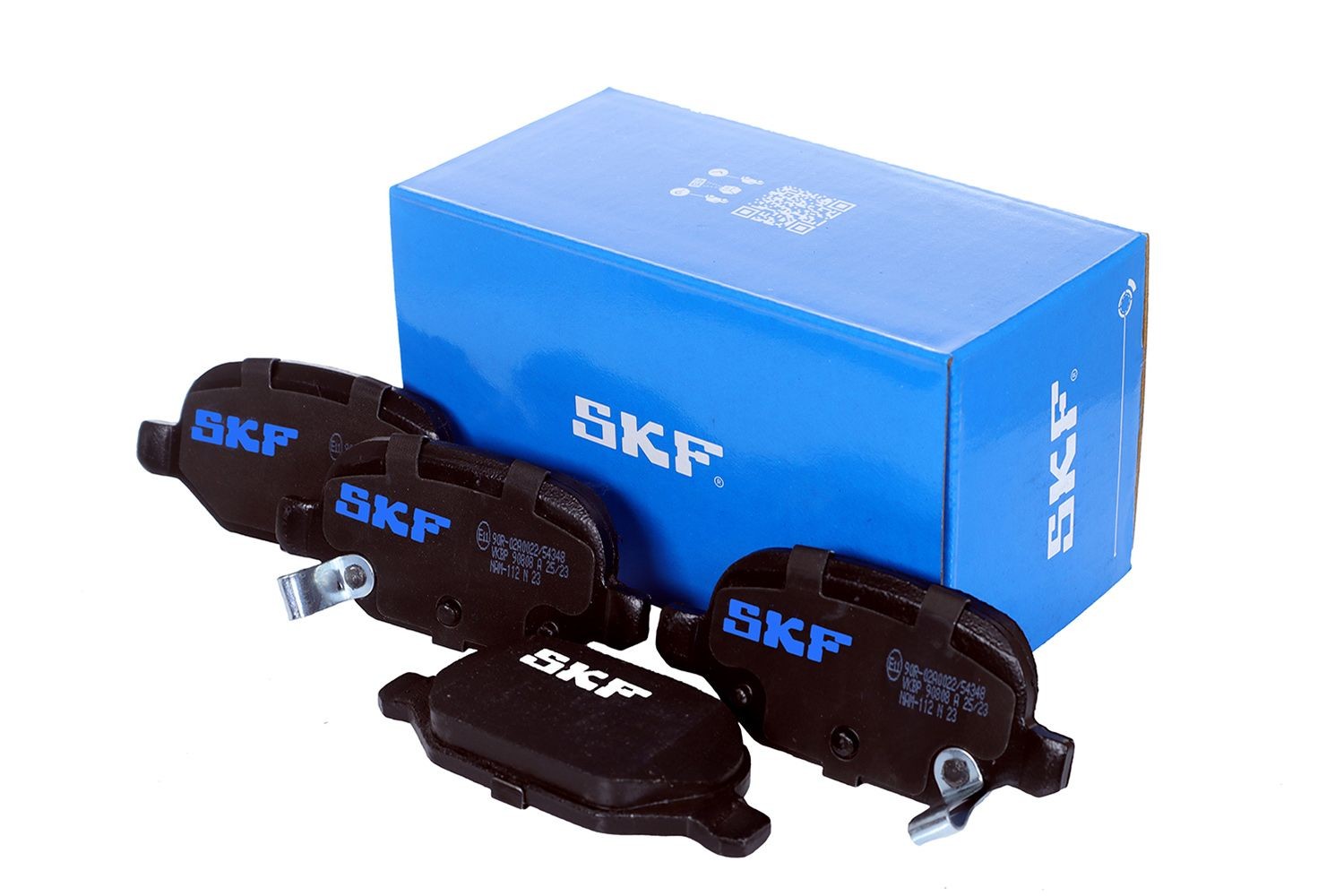 25410 SKF with acoustic wear warning Height: 43,5mm, Thickness: 14mm Brake pads VKBP 90808 A buy