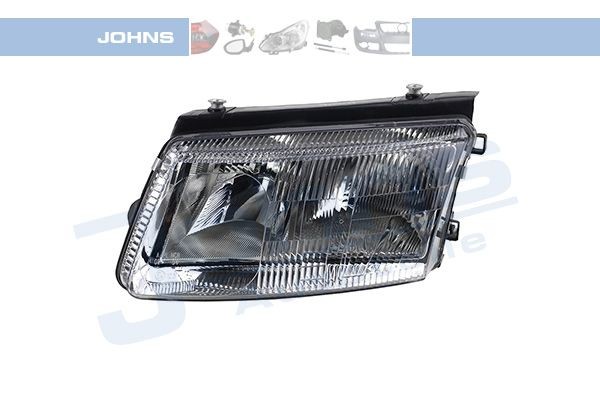 JOHNS 95 48 09 Headlight Left, H7, H1, FF, without motor for headlamp levelling