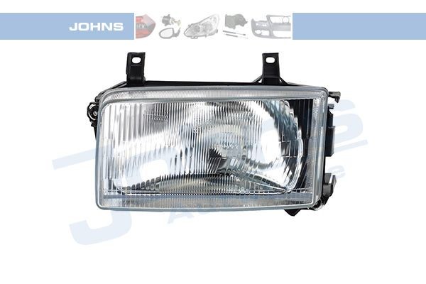 JOHNS 95 66 09 Headlight Left, H4, without motor for headlamp levelling