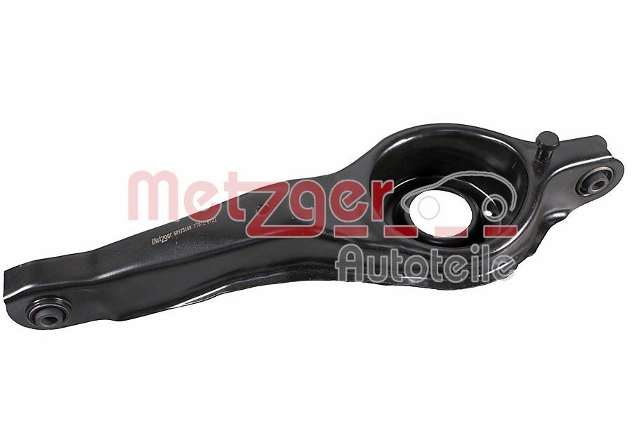 METZGER with rubber mount, without ball joint, Rear Axle Left, Rear Axle Right, Lower, Control Arm, Sheet Steel Control arm 58175109 buy