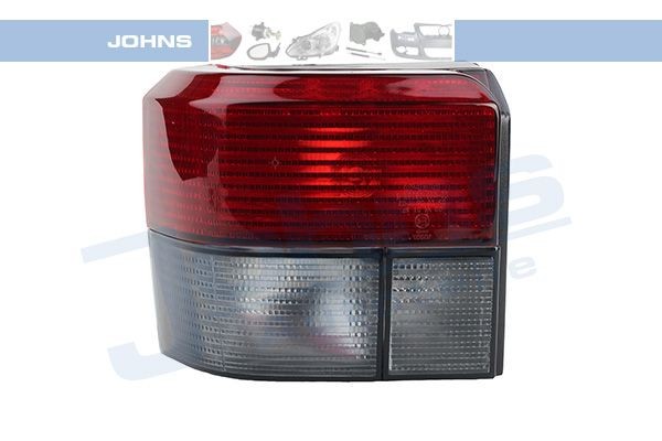 JOHNS 95 66 87-3 Rear light Left, red, without bulb holder