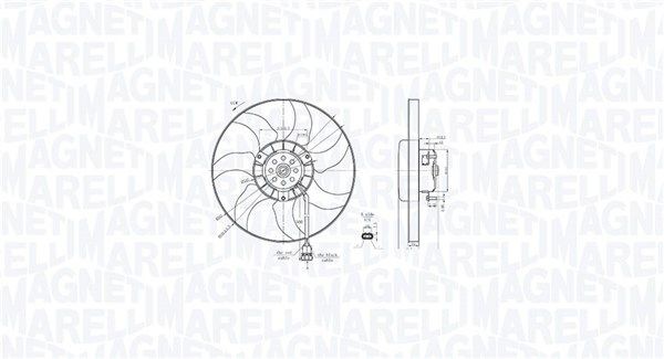 Volkswagen CALIFORNIA Fan, radiator MAGNETI MARELLI 069422887010 cheap