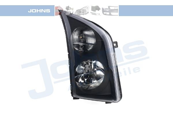 JOHNS 95 82 10 Headlight Right, H7/H7, with indicator, without motor for headlamp levelling