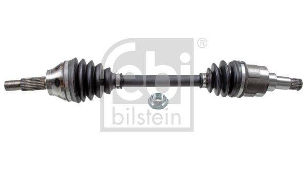 FEBI BILSTEIN Front Axle Left, with nut External Toothing wheel side: 25 Driveshaft 182024 buy