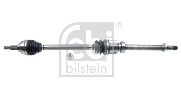 FEBI BILSTEIN Front Axle Right, with nut External Toothing wheel side: 23 Driveshaft 183590 buy