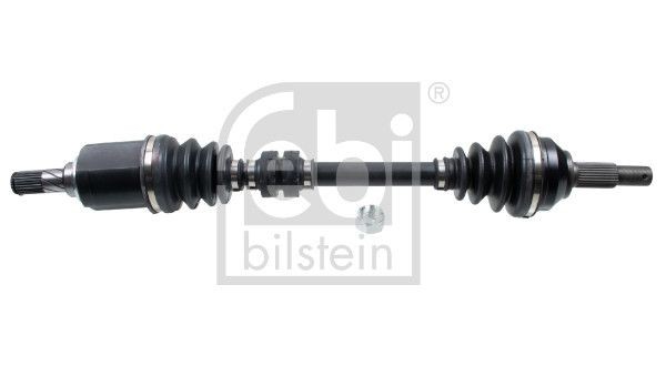FEBI BILSTEIN Front Axle Left, with nut External Toothing wheel side: 29 Driveshaft 184707 buy