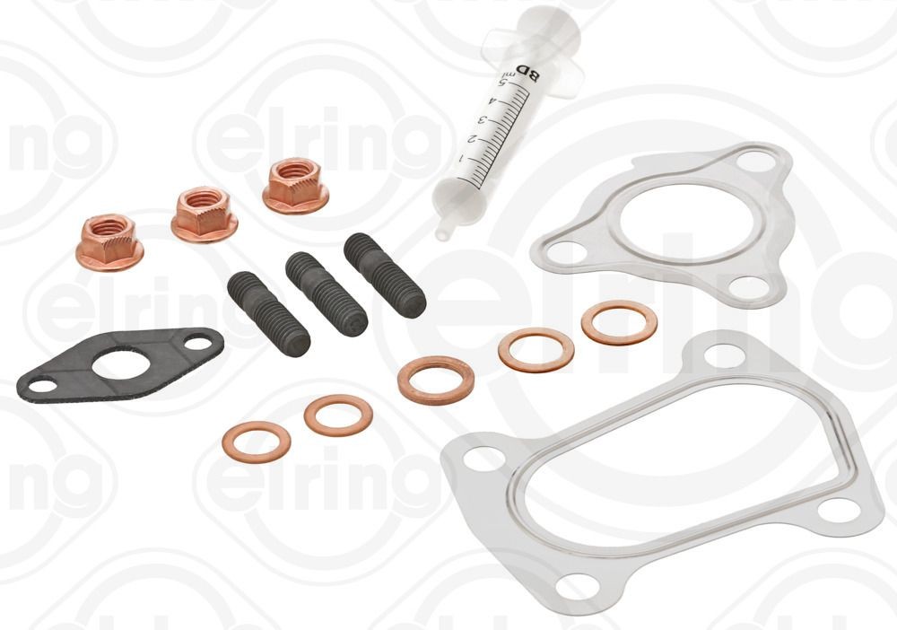 original Opel Astra F 70 Mounting kit, charger ELRING 897.930