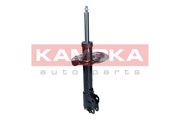 2001106 KAMOKA Shock absorbers MITSUBISHI Front Axle Left, Gas Pressure, Twin-Tube, Suspension Strut, Top pin
