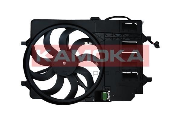 KAMOKA 7740029 Fan, radiator D1: 370 mm, 12V, 210W