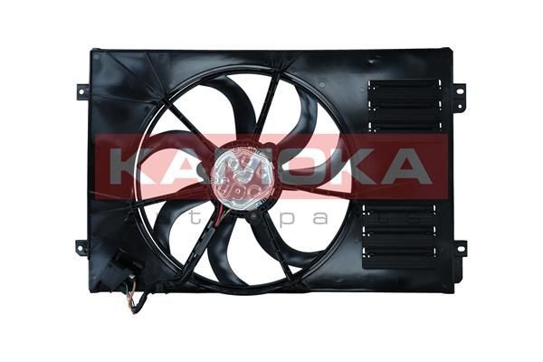 KAMOKA 7740126 FORD USA Radiator cooling fan in original quality