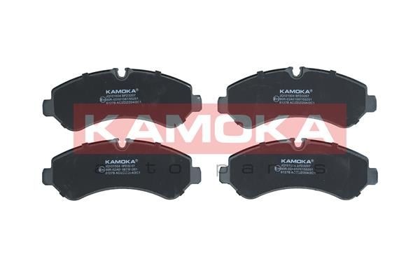 Original KAMOKA Disc brake pads JQ101504 for MERCEDES-BENZ SPRINTER