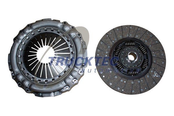 Clutch and flywheel kit TRUCKTEC AUTOMOTIVE 430mm - 01.23.210