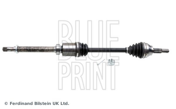 BLUE PRINT Front Axle Right, with Split Pin, with nut External Toothing wheel side: 29 Driveshaft ADBP890029 buy
