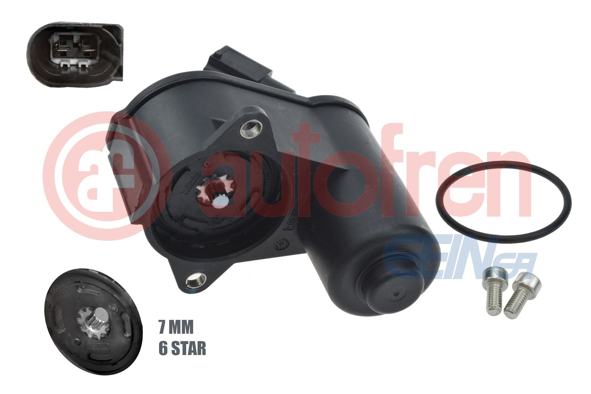 Great value for money - AUTOFREN SEINSA Control Element, parking brake caliper DEPB018