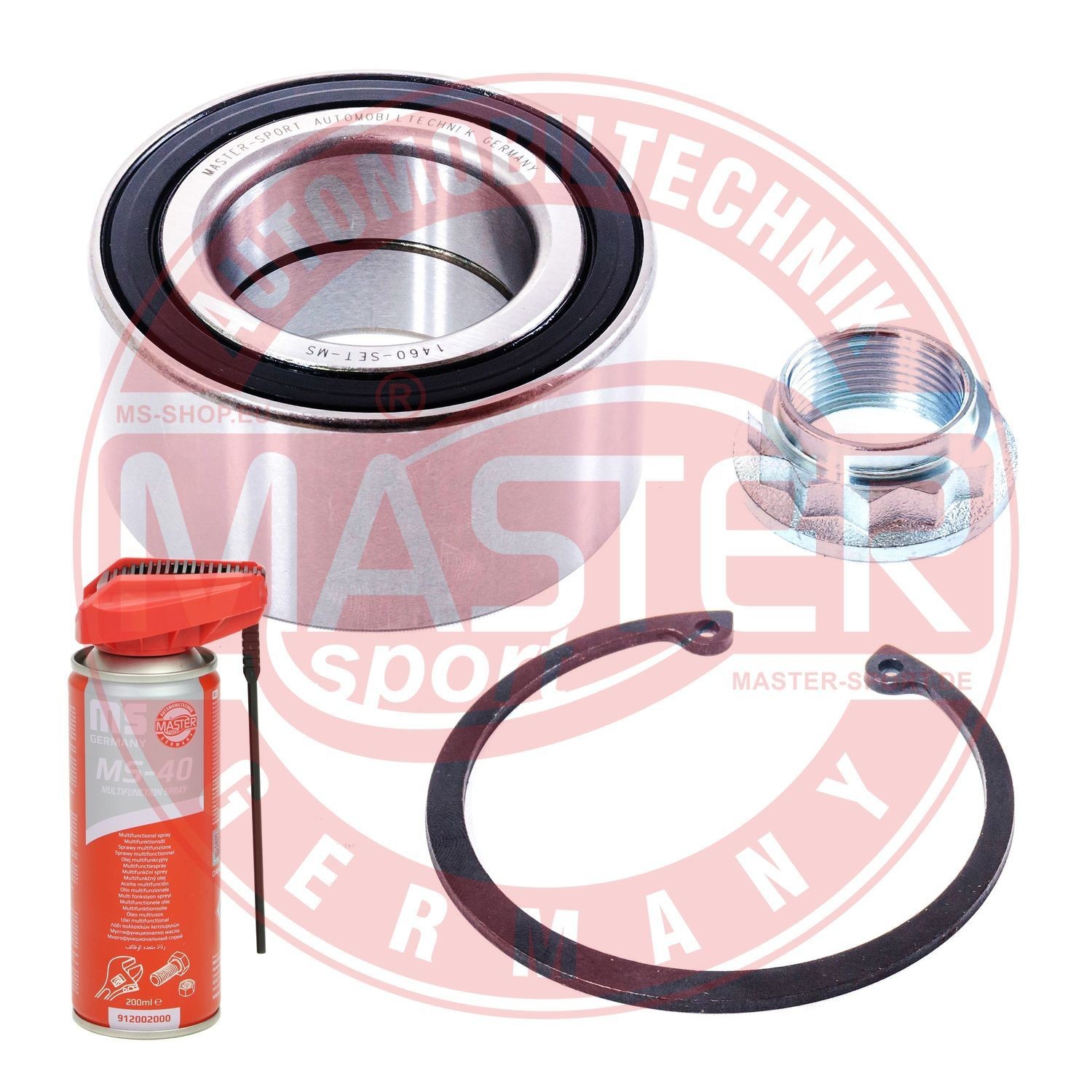 190014601 MASTER-SPORT 1460-SET-MSP Wheel bearing kit 11600.25401.08