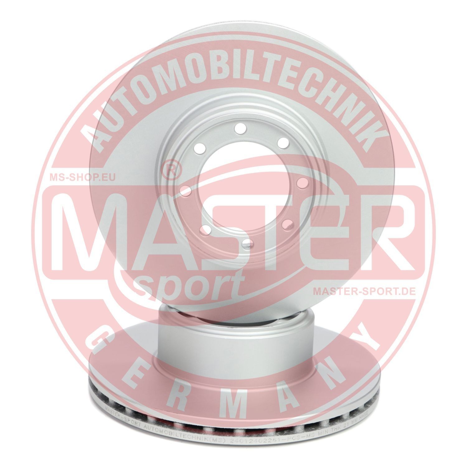 MASTER-SPORT Brake rotors 24012402281PR-SET-MS for IVECO Daily