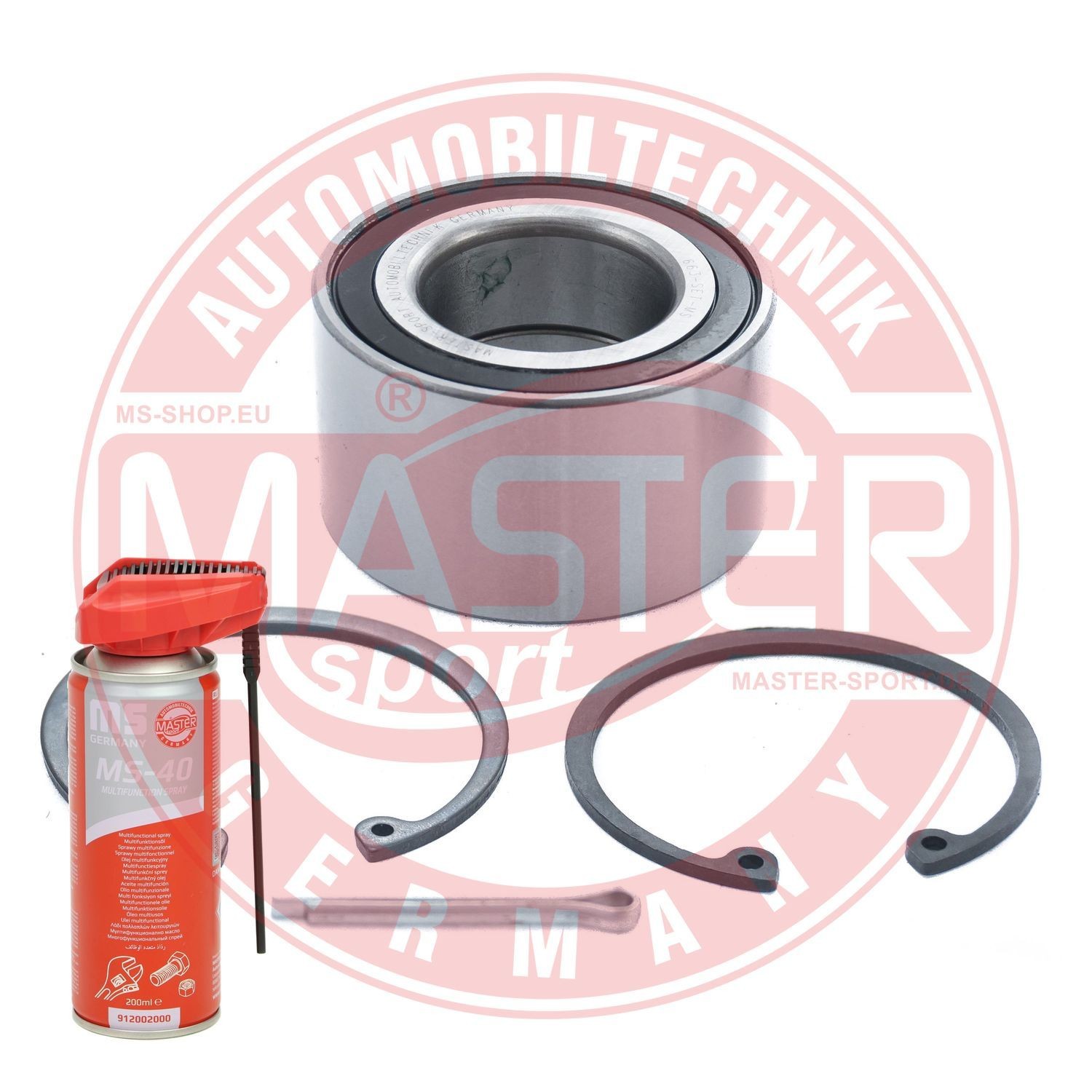 190006631 MASTER-SPORT 663-SET-MSP Wheel bearing kit 10735001