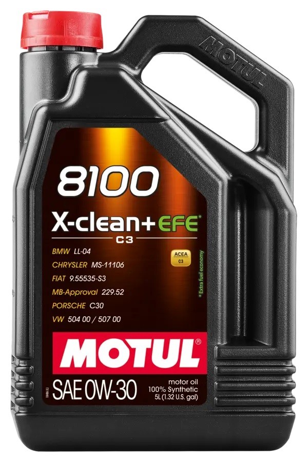 Auto oil MB 229.52 MOTUL - 111678 8100, X-CLEAN+ EFE