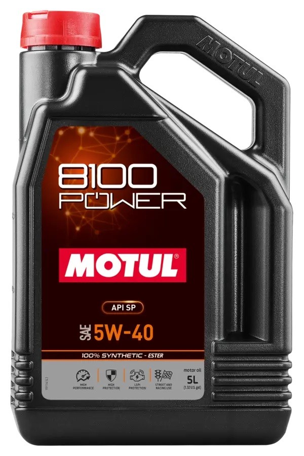 Auto oil API SP MOTUL - 111809 8100, POWER